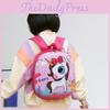 Cartoon Car Cute Printed Backpack Children Backpack Suitable For School Outing