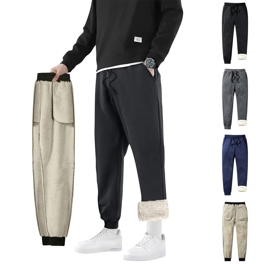 Unisex Sports Casual Sweatpants With Elastic Waist And Drawstring