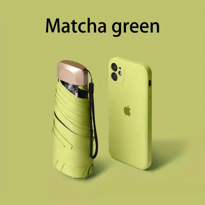 Mini Capsule Umbrella Small Pocket Rain Umbrella Folding UV Ultraviolet Protection Ultra Light Sunny And Rainy Dual Use Umbrella