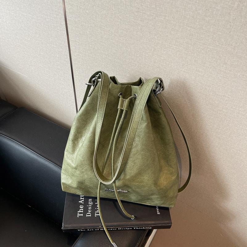 Fashion Large-capacity Bag Women's New Casual Versatile Multi-functional Backpack Single Shoulder Bucket Bag