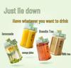 Large-Capacity Summer Flower Teapot with Faucet - Outdoor Cold Water Jug