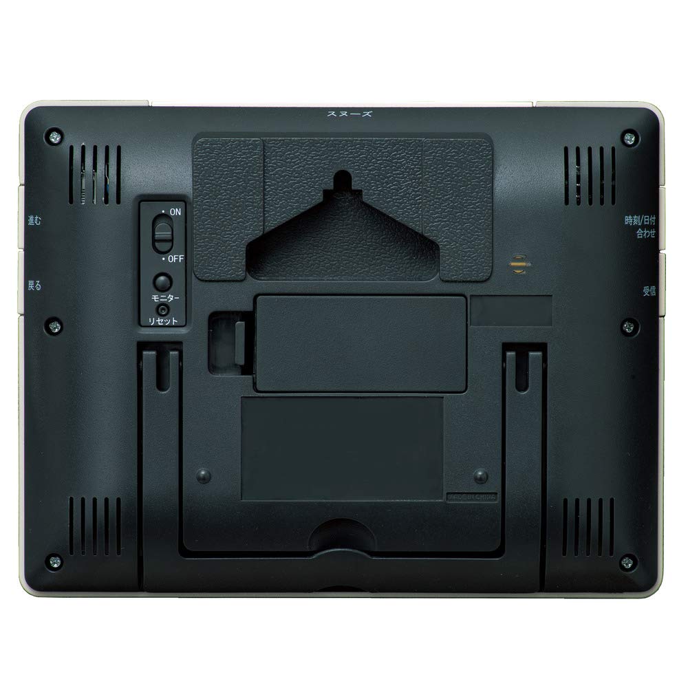 Seiko Zegar ścienny Zegar stołowy Budzik Naturalny Radio Kalendarz cyfrowy Wyświetlacz temperatury i wilgotności Wyświetlacz New Era Światło Złota perła Korpus xx