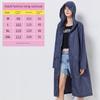 Raincoat Women's Trench Coat Type Thin Breathable Outdoor Hiking Hiking Single Body Waterproof Poncho Men's Multi-Color Portable