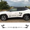 Pentru Kia Sportage Renualt Duster Nissan Qashqai Honda XR-V Lexus RX Subaru Forester SUV Autocolante de mașină Palm Tree Beach Decor