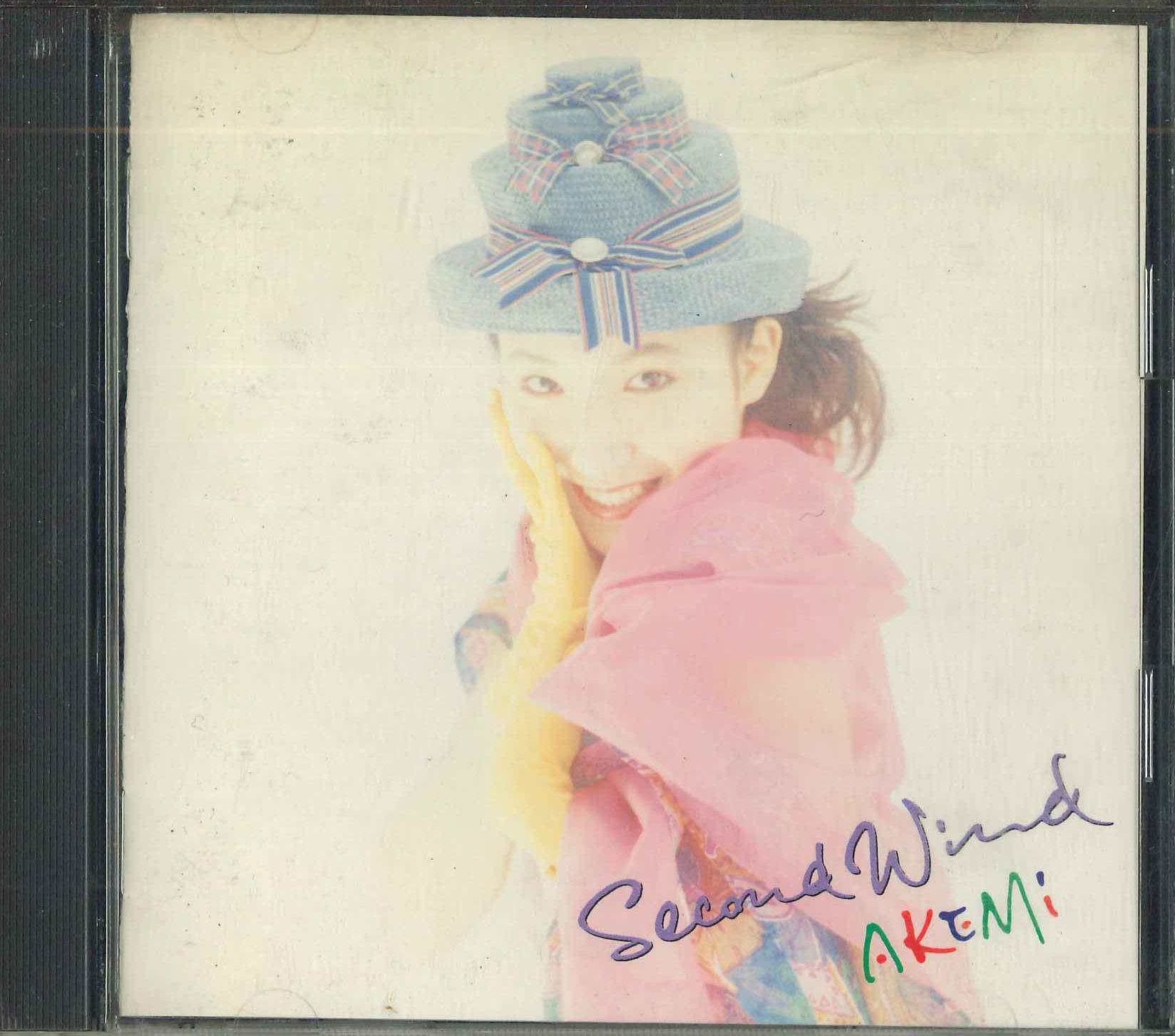 

CD AKEMI SecondWind WPCL218PROMO WEA Japan Japanese PopRock Used