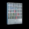 304 Stainless Steel 45-Slot Water Cup Storage Cabinet
