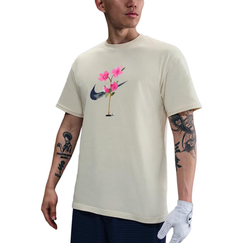 Nike Max90 T Shirt Men s Light Orewood Brown HJ3477-104 M