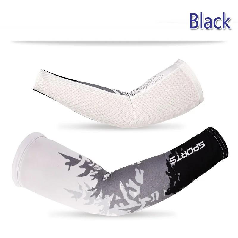 New Fashion Sports Ice Silk Cool Arm Sleeve Cycling Arm Elbow Sun Protector  Summer Sleeve