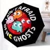 1pc Ghosts Auto Folding Umbrella, 8-Rib Sturdy Canopy, Portable Travel Umbrella for Outdoor Use