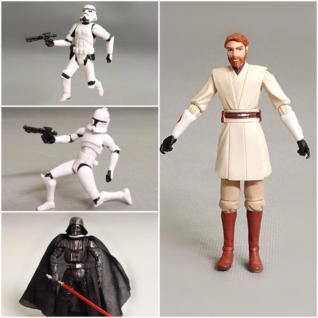 Star Wars Movie Characters Figure Toy With Movable Joints For Fans And Collectors