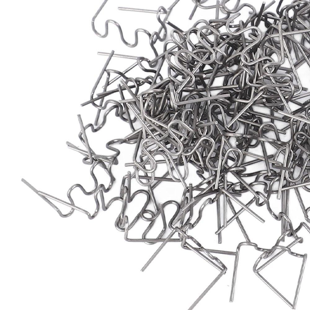 500PCS 0.8mm Diameter Welding Hot Staples Alloy Bumper Repair Welding Wire  Maintenance Technician