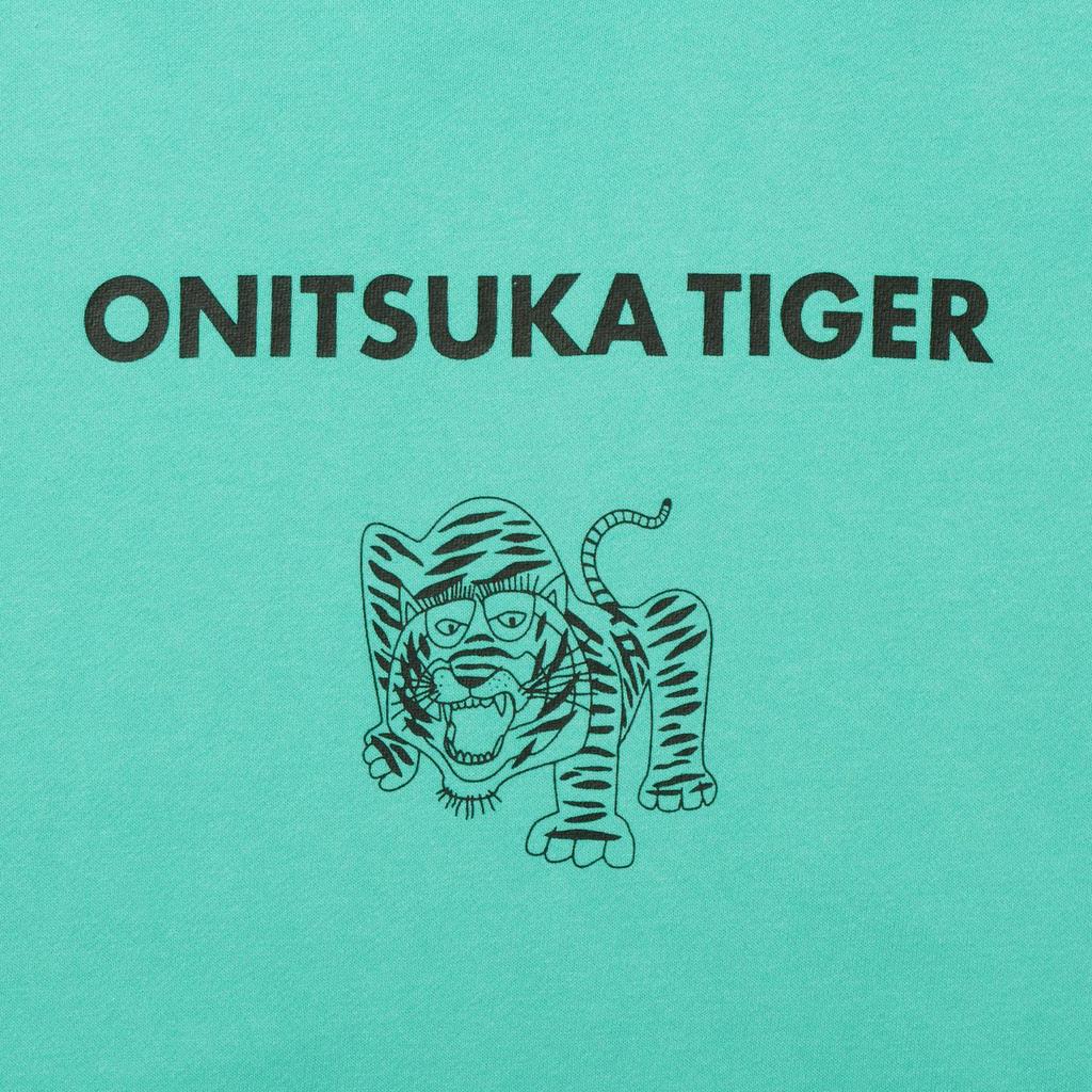 Onitsuka Tiger Minimalist Letter Print Cartoon Animal Pattern Comfortable Casual Hoodie Women hoodies Beige 2182B259-300