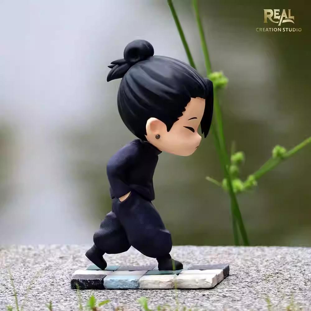 Jujutsu Kaisen Anime Figure Satoru Gojo Geto Suguru Action Figurine Q Version Pvc Statue Model Doll Toys Collection Decor Gift