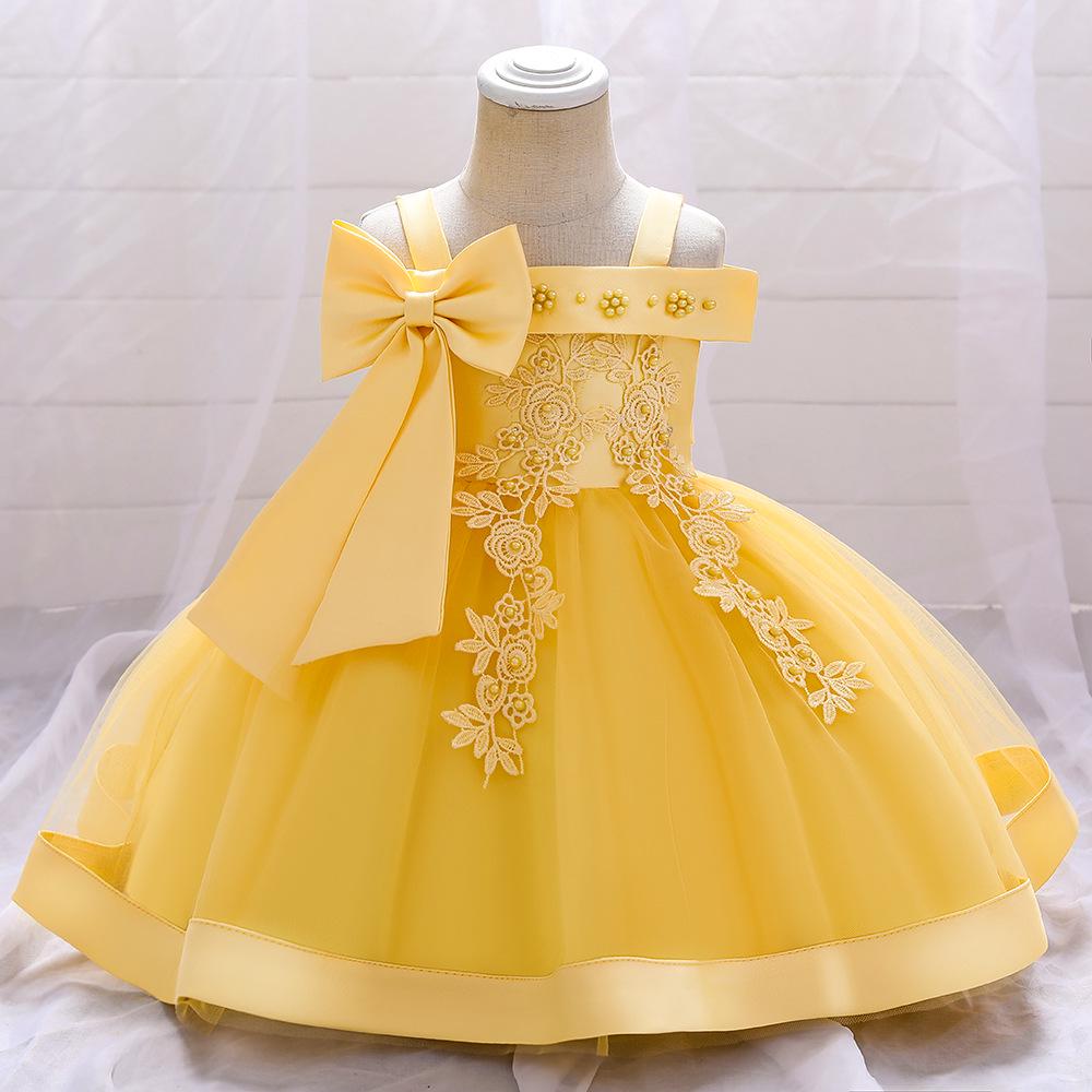 Cross-Border Baby Girl Mesh Princess Gown