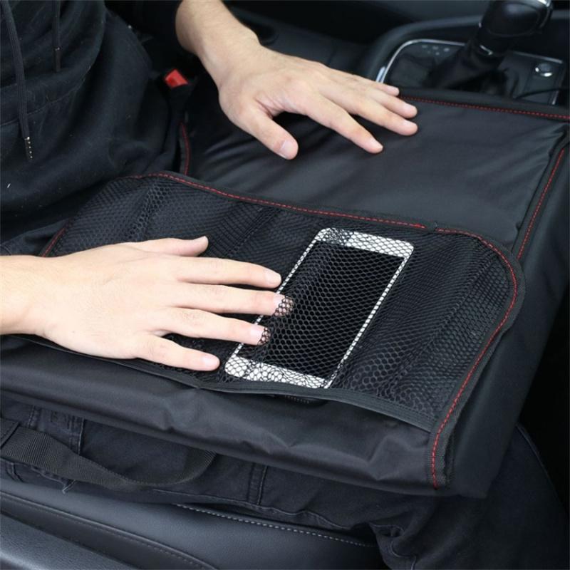 

Kids Car Tray Plate Oxford Cloth Foldable Dining Drink Table Car Seat Tray Type A
