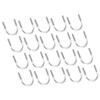 20Pcs UShaped Bolt Set 304 Stainless Steel M6x33 Machinery Parts Hardware Tools