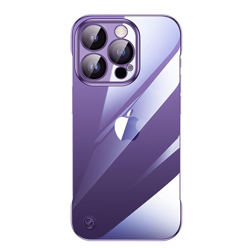 Compatible iPhone Case for Apple 17: Electroplated, Borderless, Built-in Lens Film, Drop-Proof, Dust-Proof PC Protection.
