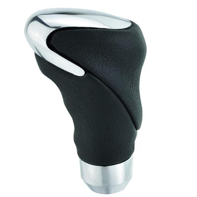 Abfer Car Shift Knob PU Shift Knob Replacement Universal Shift Pattern Parts Manual Car Interior (Black)