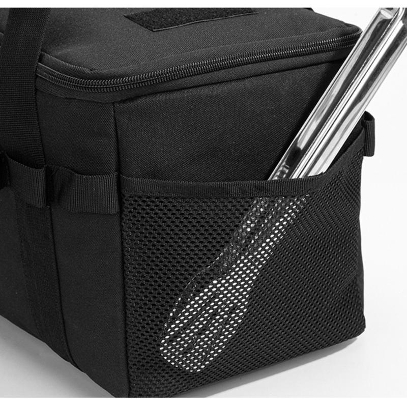 Outdoor Tableware Storage Bag Waterproofs Hiking Backpack Multiple Pockets Camping Equipment Bag Picnic Organizers