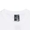Adidas Pure Color Logo Breathable Round Neck Short Sleeve T-Shirt Men Tops White HS4385