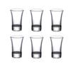 20ml Pahare Baijiu de Uz Casnic Pahare Tip Glonț Fund Gros Pahare Vodka Clasice Petrecere Bar Pahare de Șot Transparente Pocal pentru Băuturi Alcoolice Veselă