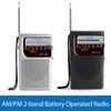 2026 FM/AM Battery Operated Portable Radio ICF-962 Mini Radio Best Reception Longest Lasting For Running Walking Home Soundbox
