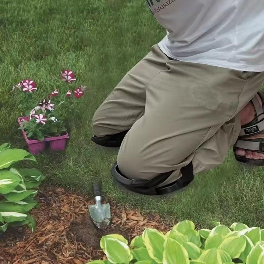 Anti-Collision Knee Protection Pad Adjustable Strap Labor Protective Gear Mowing and Trimming