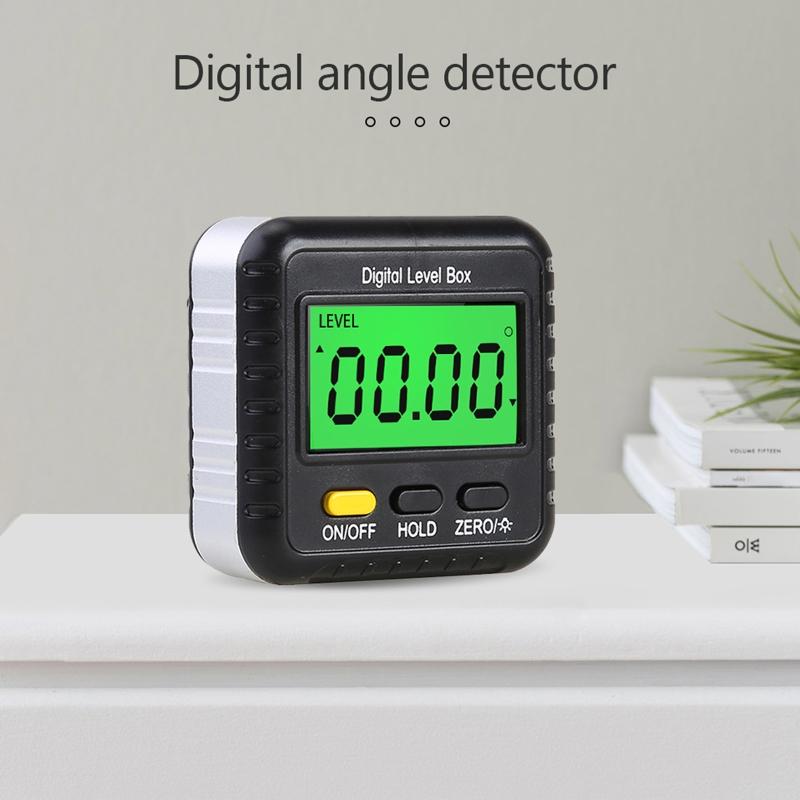 Magnetic Digital Angle Finder Protractor Inclinometer Mini Digital Level Angle Gauge Fast & Stable Measurement Tool