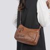 Large Capacity Multi-layer Women's Bag Middle-aged Mother's Bag Soft Leather Crossbody Bag