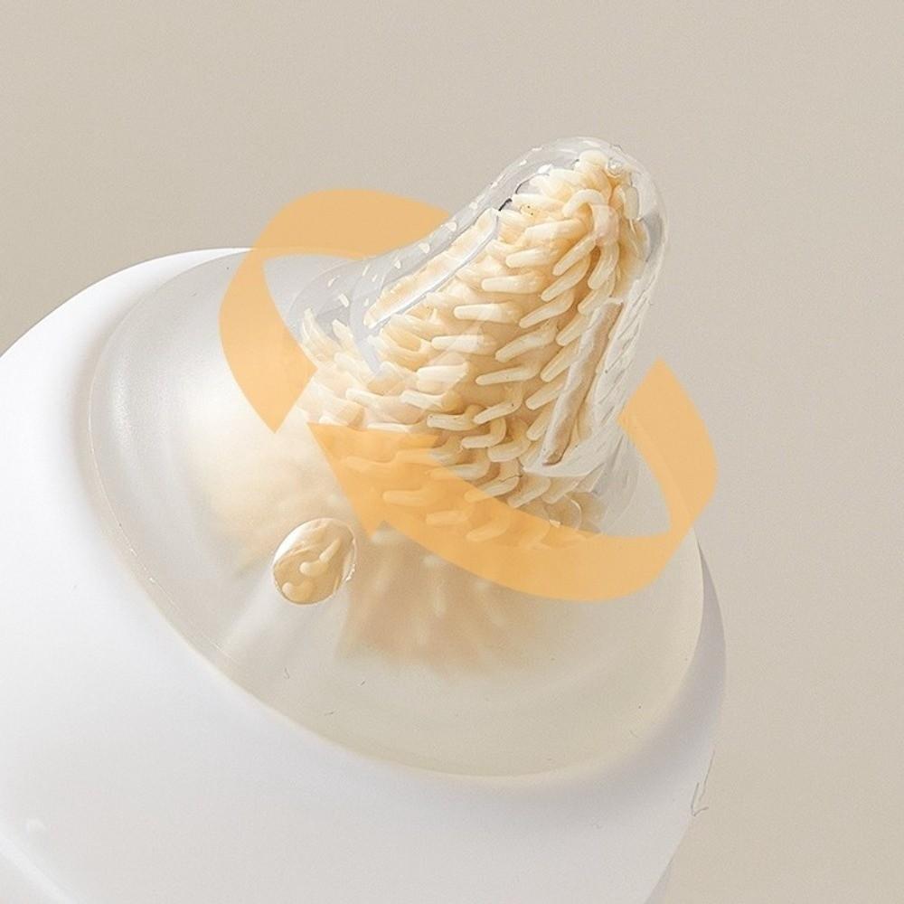 Soft Bristles Baby Bottle Brush Set Silicone Feeding Bottle Cleaners  Newborn Care