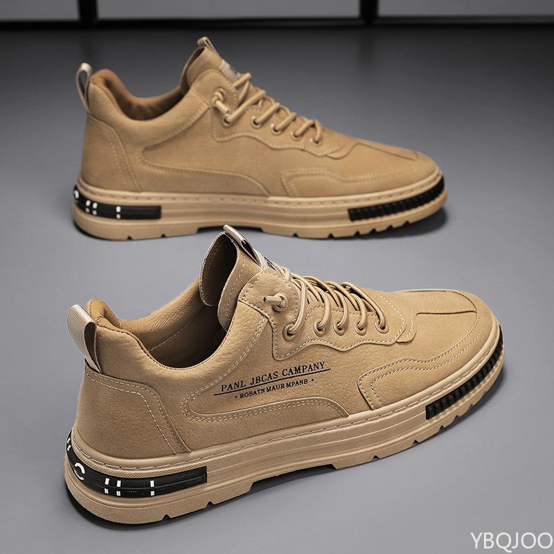 Men's Spring Autumn New Fashionable Versatile Anti Slip Wear Resistant Labor Protection Shoes Men's Casual Comfortable Shoes
