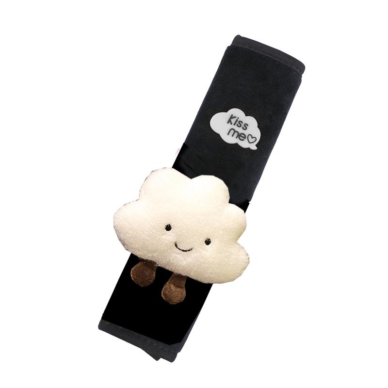Hot Sales Cartoon Cloud Car Seat Belt Cover Shoulder Strap Harness Cushion Pad Auto Protector Neck Support For Child Women