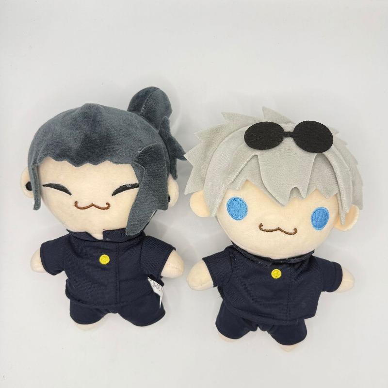Nová plyšová panenka z anime Jujutsu Kaisen 20 cm Gojo Satoru Geto Suguru Fushiguro Toji Anime Roztomilá plyšová hračka Sběratelský dárek pro fanoušky