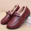 Winter Old Beijing Cloth Shoes Women's Cotton Shoes Plus Velvet Ladieswear Soft Sole Old Lady Elderly Grandma Warm Shoes