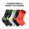 1Pcs Sports Knitted Fixed Ankle Support Anti-Sprain Compression Elastic Ankle Brace Basketball Football Mountaineering Fitness