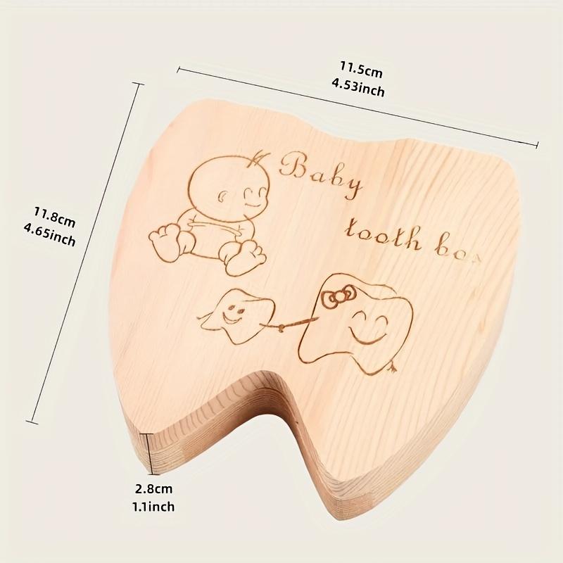Holzzahnaufbewahrungsbox, Zahnholzbox, Zahnextraktor, Nabelschnur-Milchzahnbox, Fötushaar-Nabelschnur-Zahnextraktorbox,