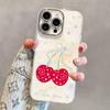 Cherry Bracelet Is Suitable for Apple 17promax Mobile Phone Case Iphone16 Niche 15 New Women's Models 14 Lens Film 13