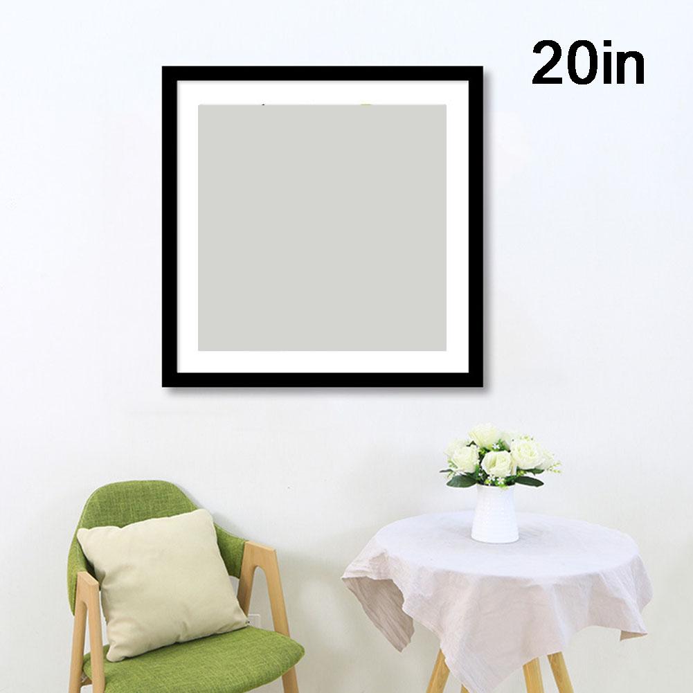 1pc Solid Wood Square Photo Frame Decorative Oil Painting Photo Frame For Bedroom Living Room Home Decorations