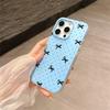 Etui z Kropkami Serce Kokardka Dla Honor 400 Lite Pro 90 Lite 5G X9D X7B X9B Magic 6 Lite Matowe 2 w 1 Galaretkowe Pokrowiec
