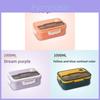 Modern Minimalist Plastic Lunch Box With Microwave Heating For Adults And Kids
