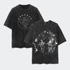 Dragon Ball Son Goku Majin Buu Washed T Shirt  Summer New Anime Vintage Mens Women  Cotton Streetwear Casual Top