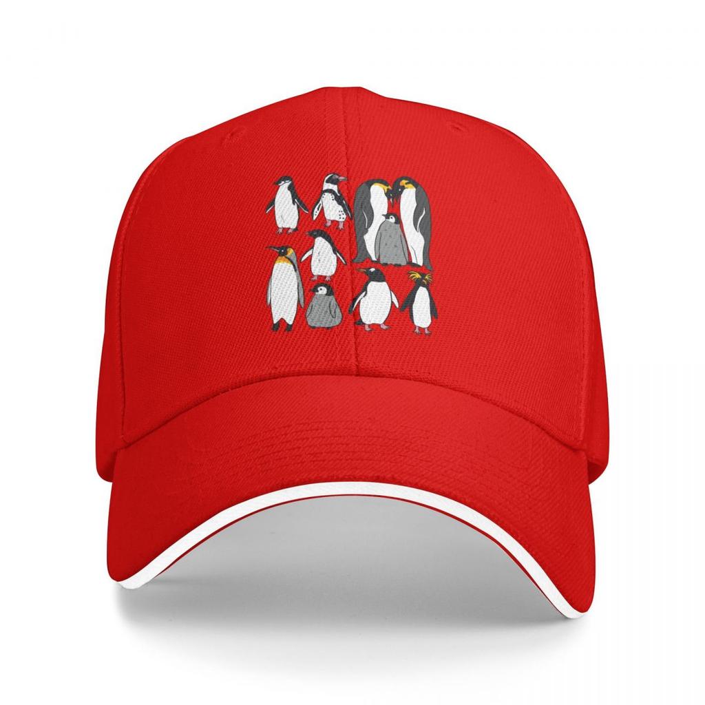 Cute penguin pattern Baseball Cap Hat Man Luxury Bobble Mens s Womens
