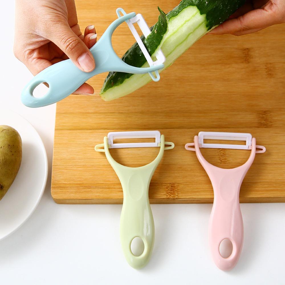 Nordic Color Peeler Multi-functional Ceramic Fruit Vegetable Peeling Knife Kitchen Gadget YX-3008