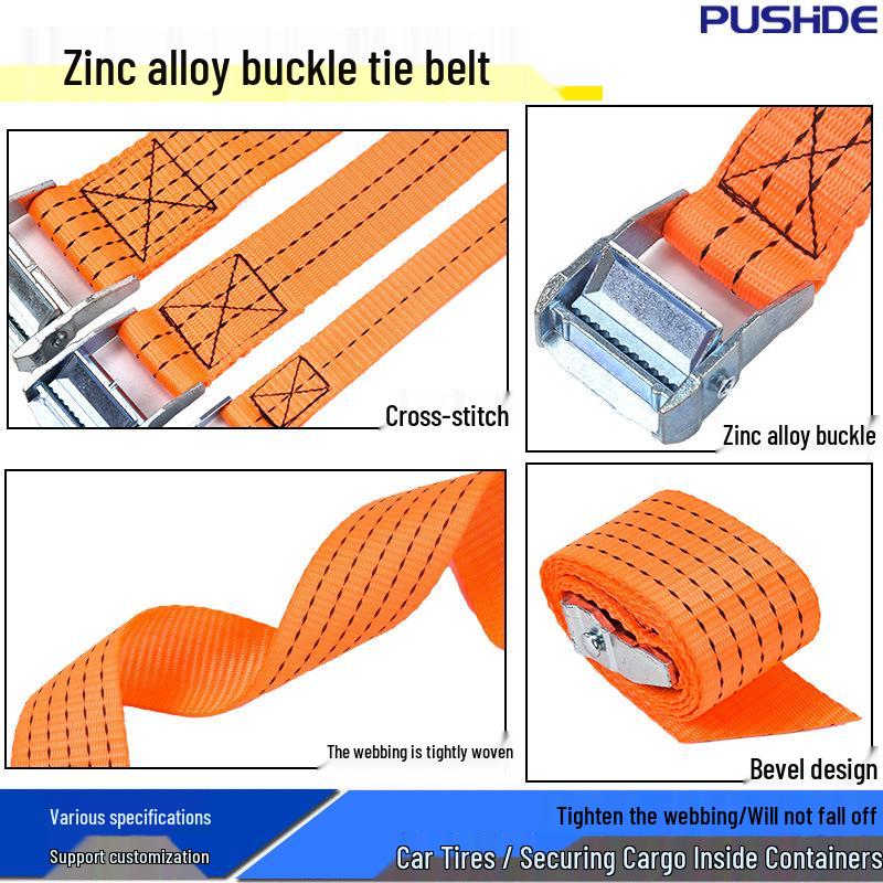 Zinc Alloy Buckle Polyester Strap for Luggage and Pallet Binding