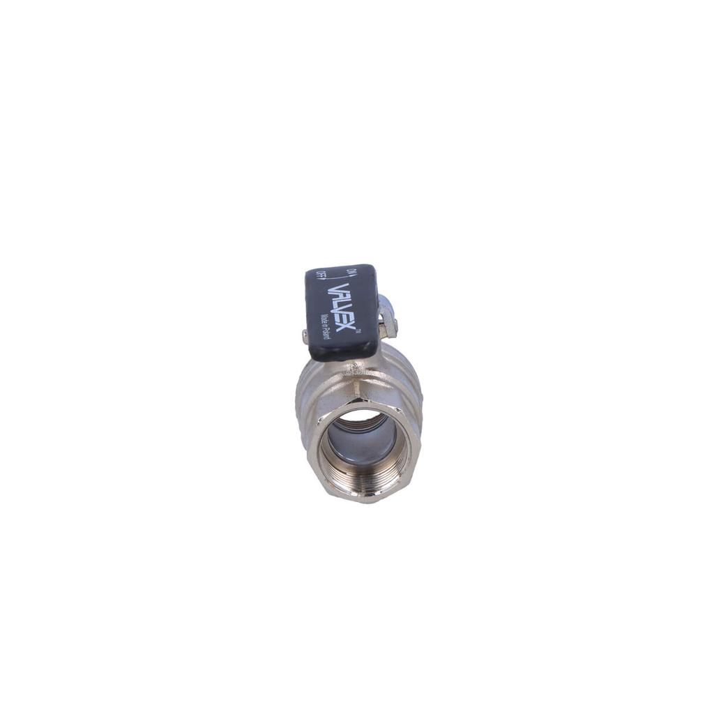 Nickel-plated Ball Valve with Steel Lever Choke (DSt) (NN Version) TR