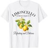 Limoncello Preppy Coastal Italian Town Amalfi Coast Lemons T-Shirt