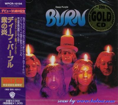 CD DEEP PURPLE  Burn WPCR10194 WARNER BROS. 1999 Japan Rock Used