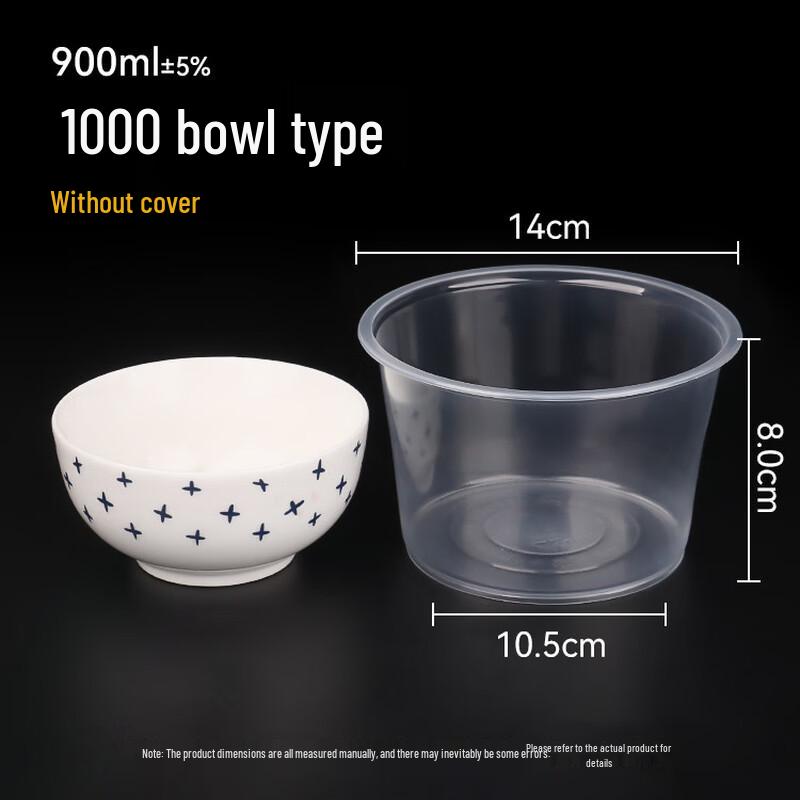 Disposable Round Plastic Bowls