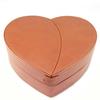 [F3615] - 'Love' Jewelry Box Cognac - 25x25x8 Cm