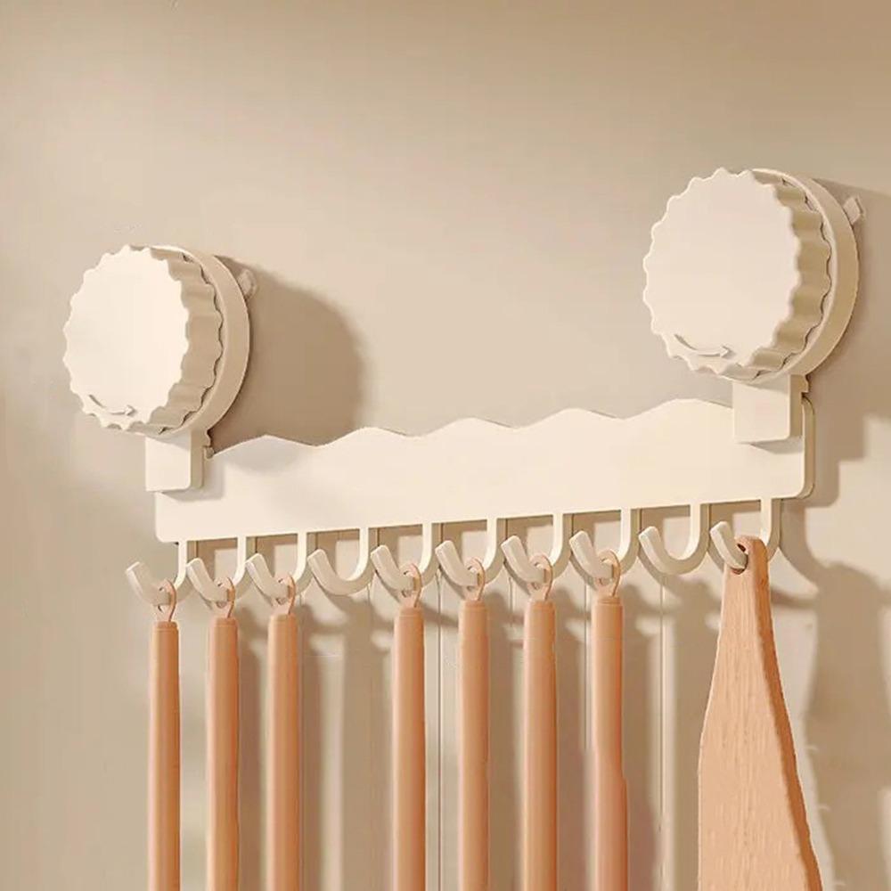 Punch-free Suction Cup Hook Reusable Robe Coat Hangers Clothes Storage Hook  Kitchen